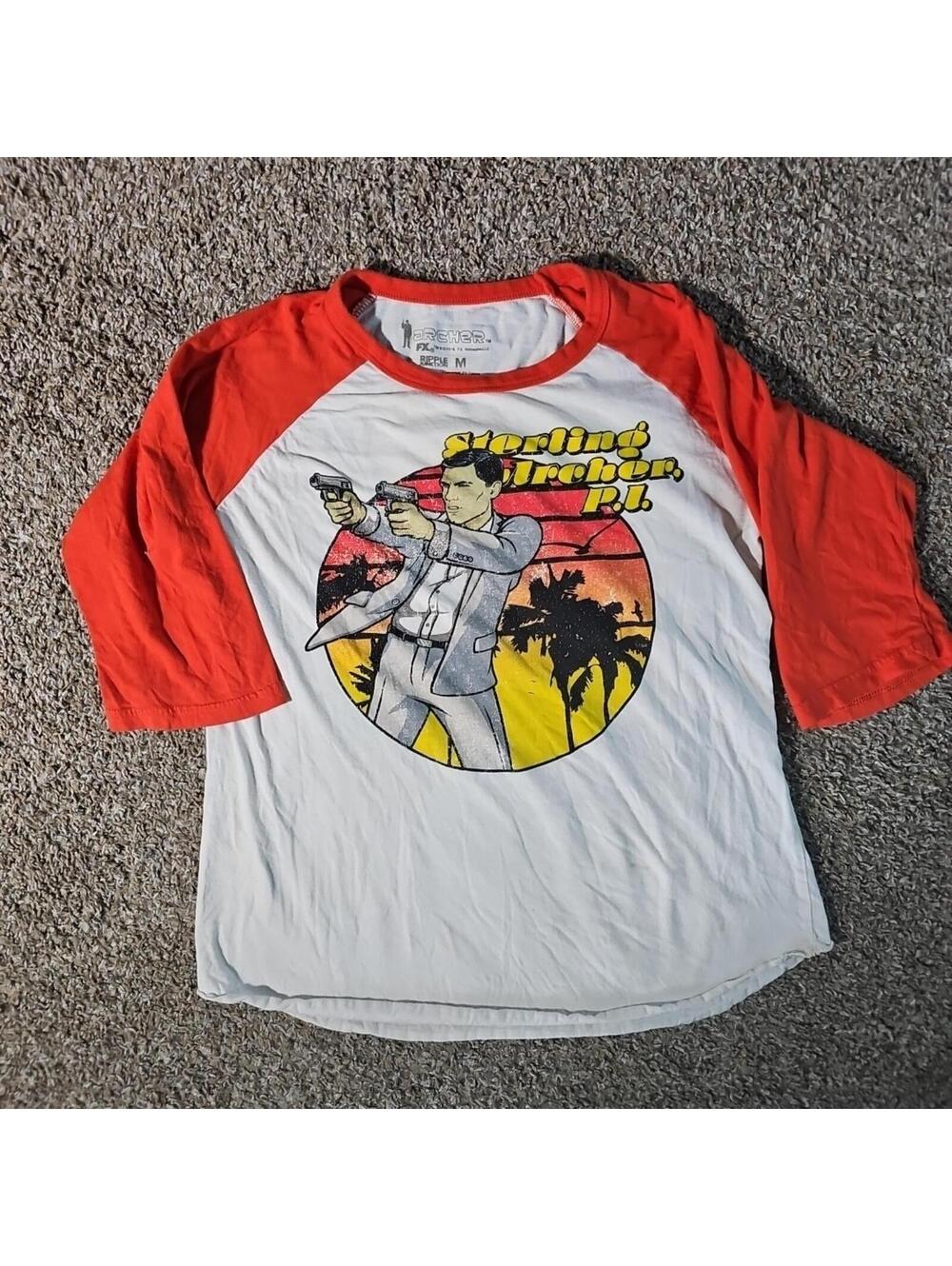 Ripple Junction FX Networks ARCHER Shirt M
